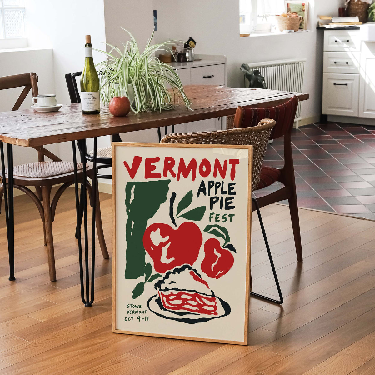 Vermont Apple Pie Festival Print