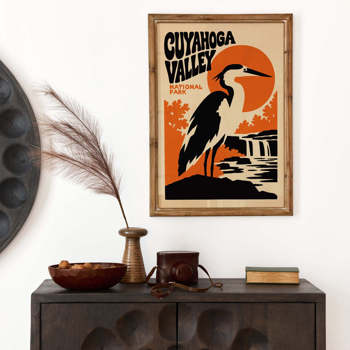 Cuyahoga Valley Heron National Park Poster
