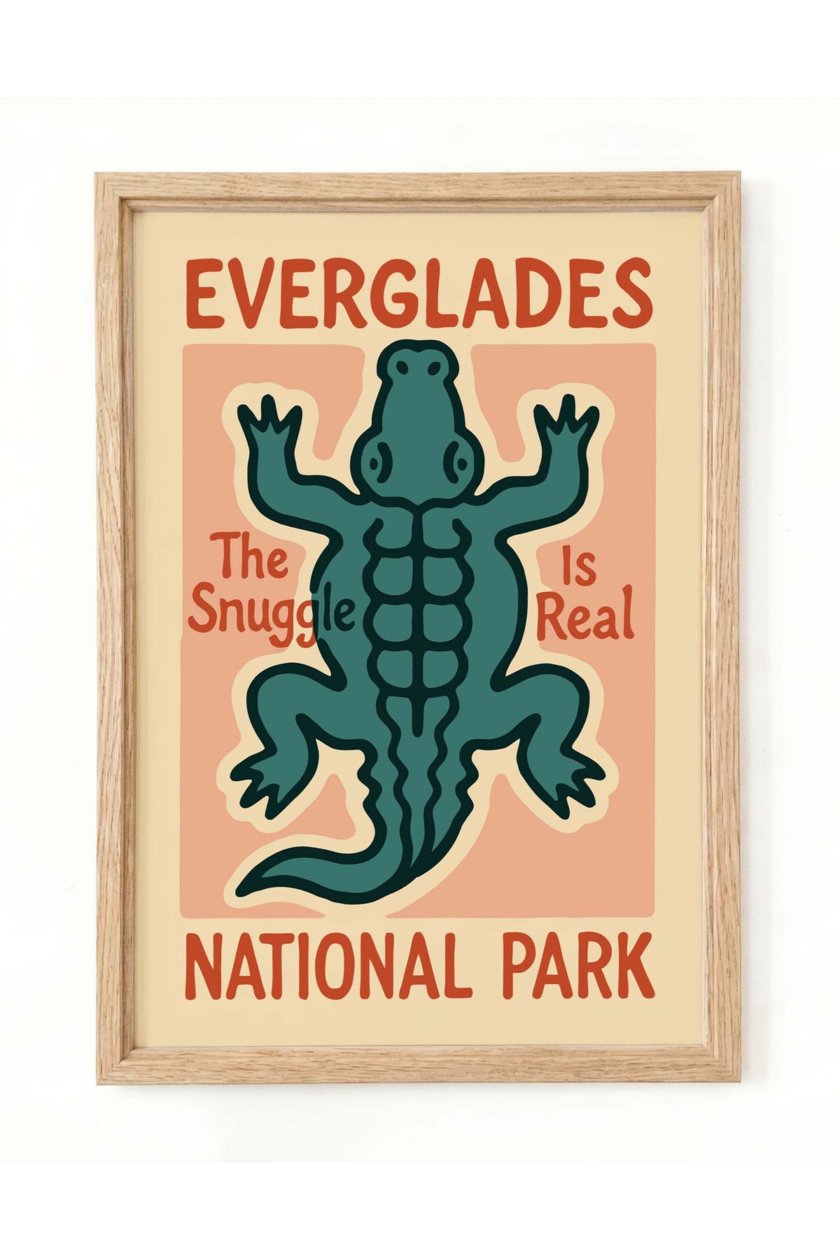 Everglades Alligator National Park Print