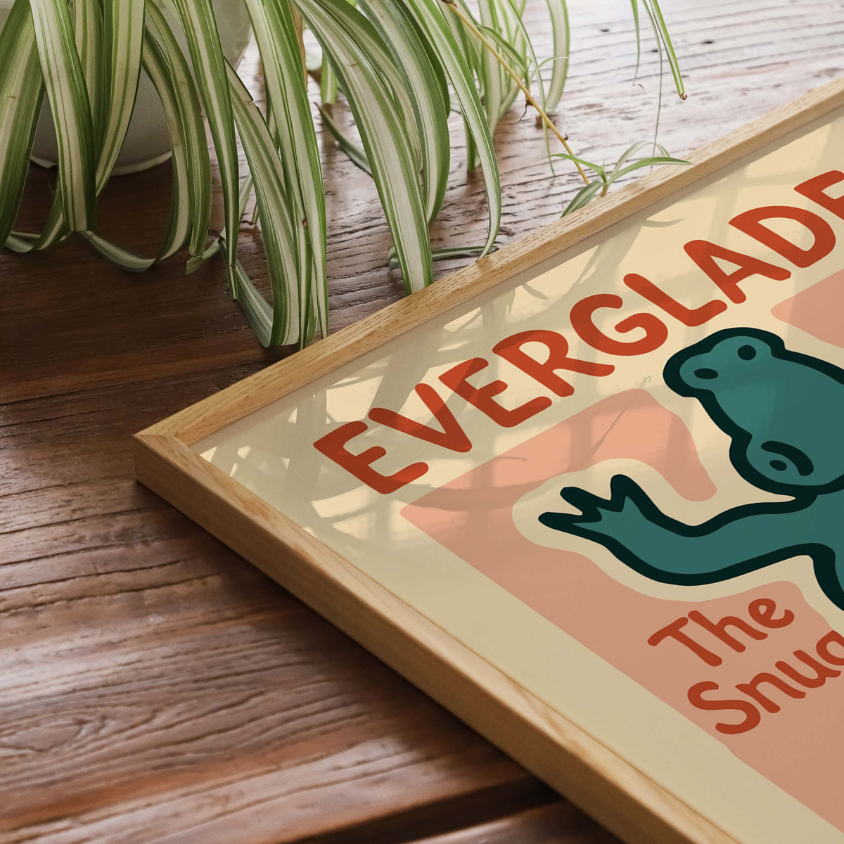 Everglades Alligator National Park Print
