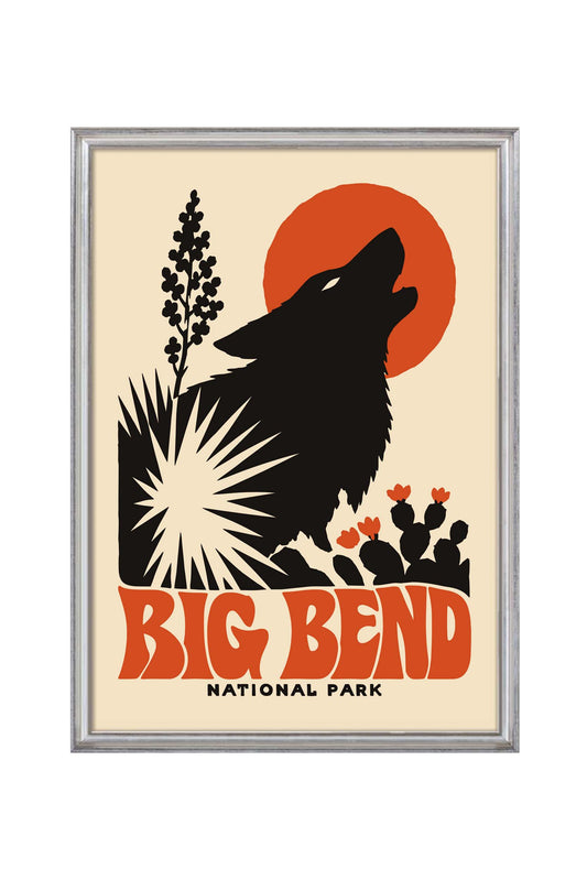 Big Bend Wolf National Park Print
