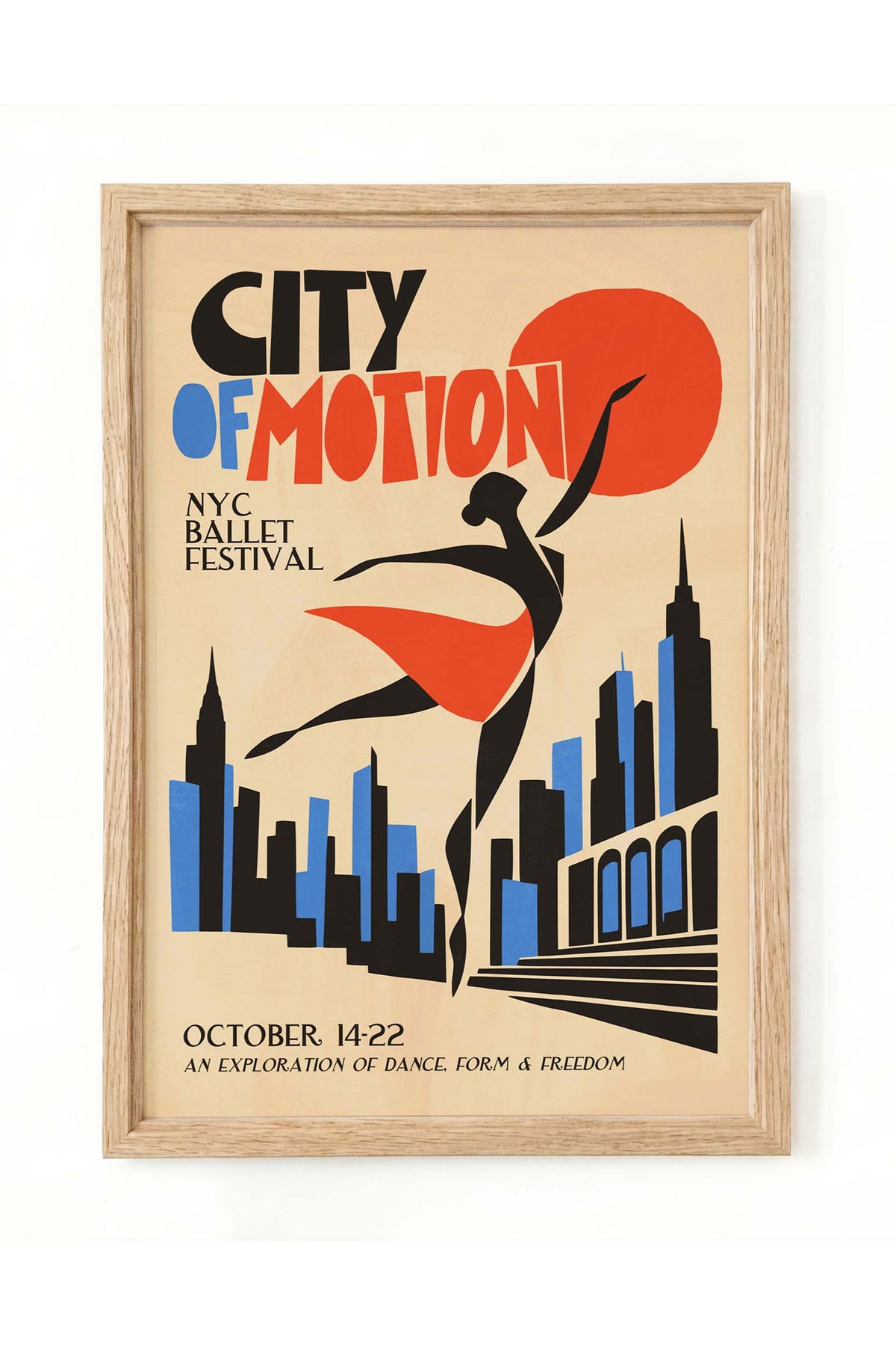 NYC Ballet Dance Wall Art