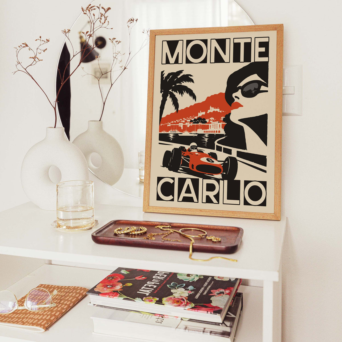 Monte Carlo Racing Wall Art Print
