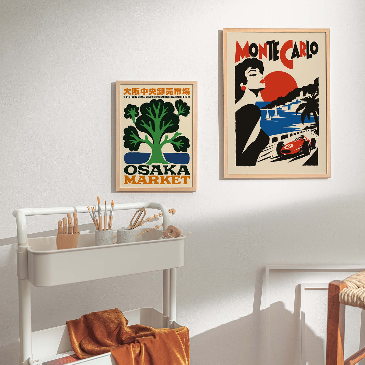 Monte Carlo Racing Travel Wall Art