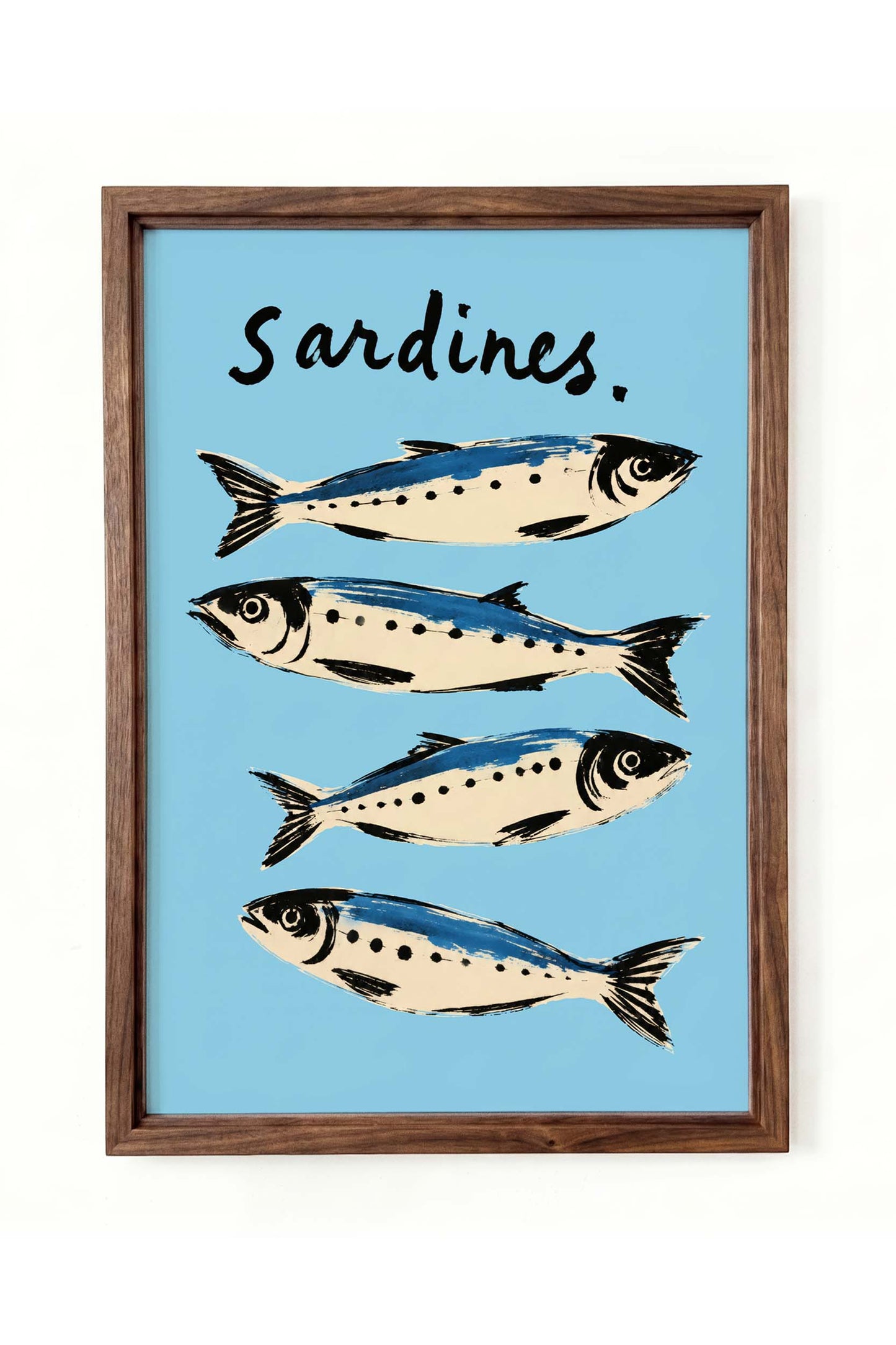 Sardines Fish Poster Print
