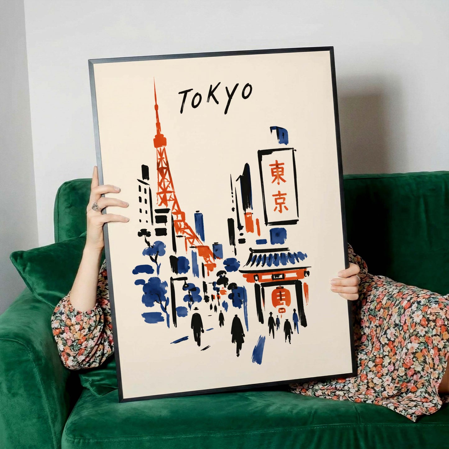 Tokyo City Poster Print