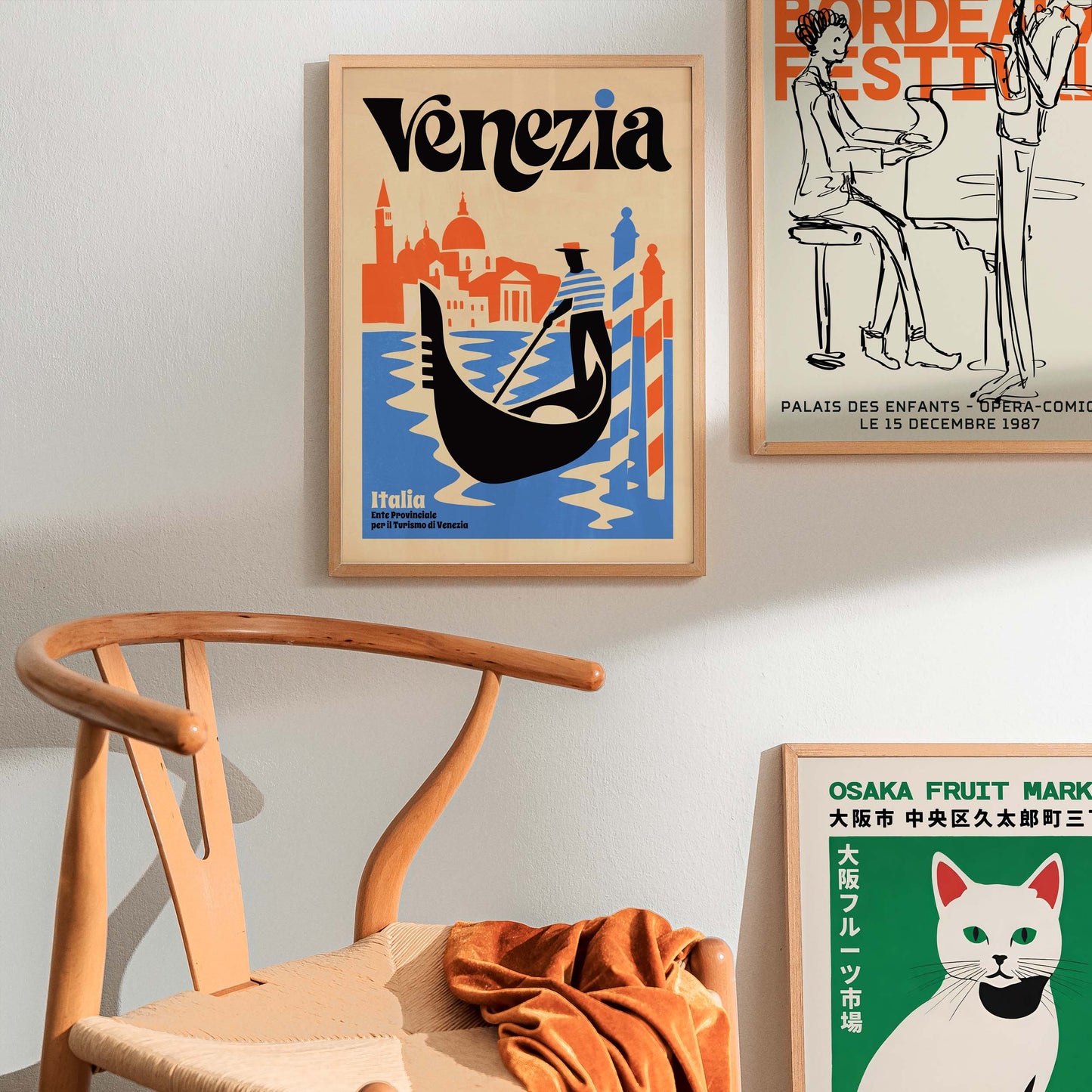 Venice Italy Travel Poster