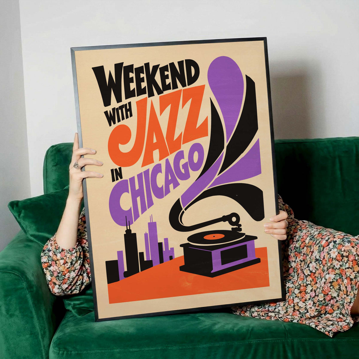 Weekend Jazz Chicago Wall Art