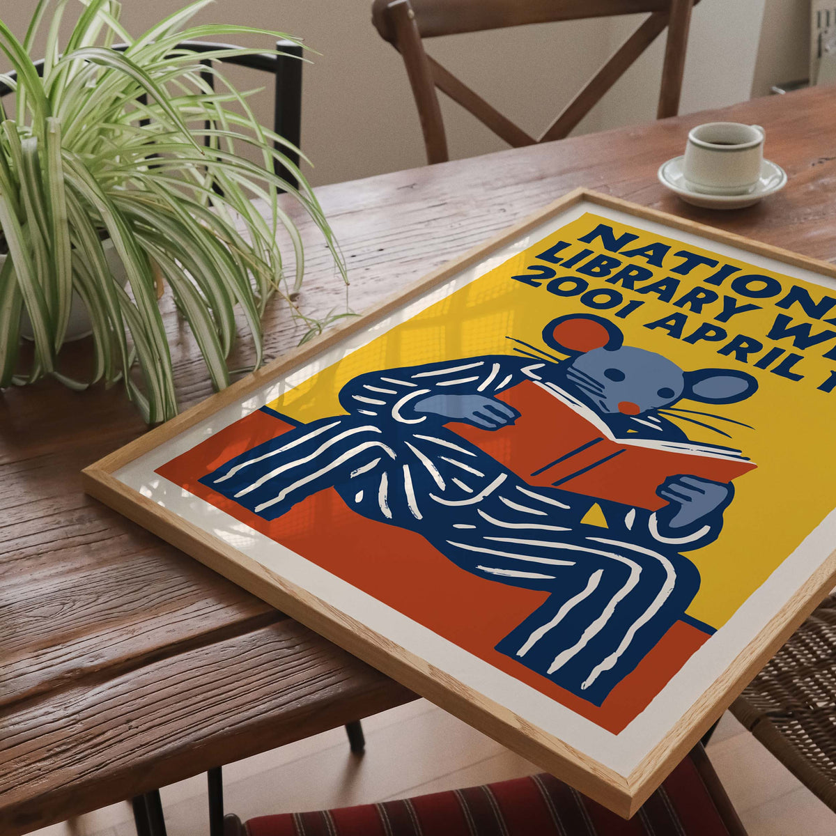 National Library Week Reading Poster