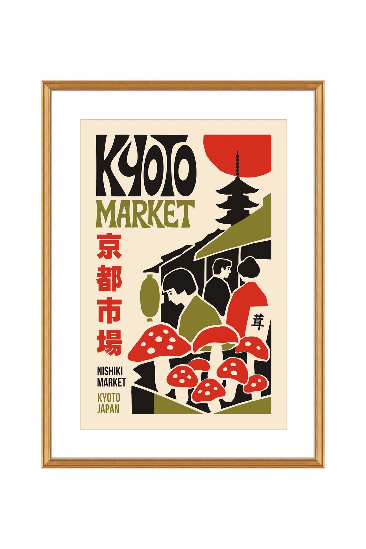 Kyoto Nishiki Market Poster