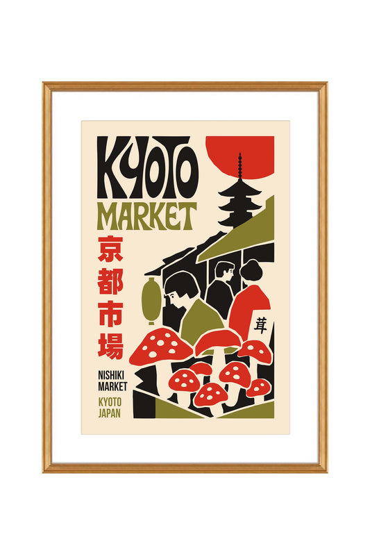 Kyoto Nishiki Market Poster