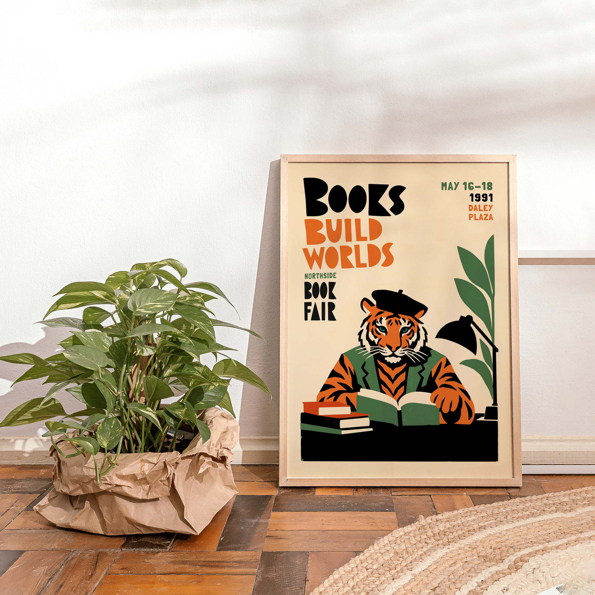 Northside Book Fair Poster Print