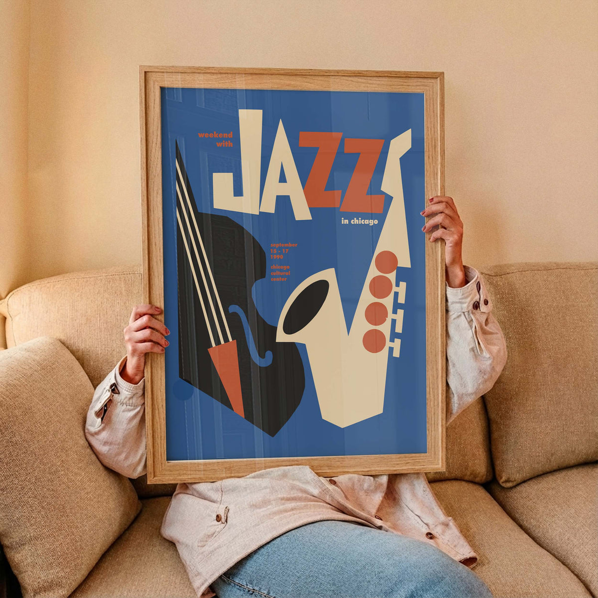 Jazz Weekend Chicago Print