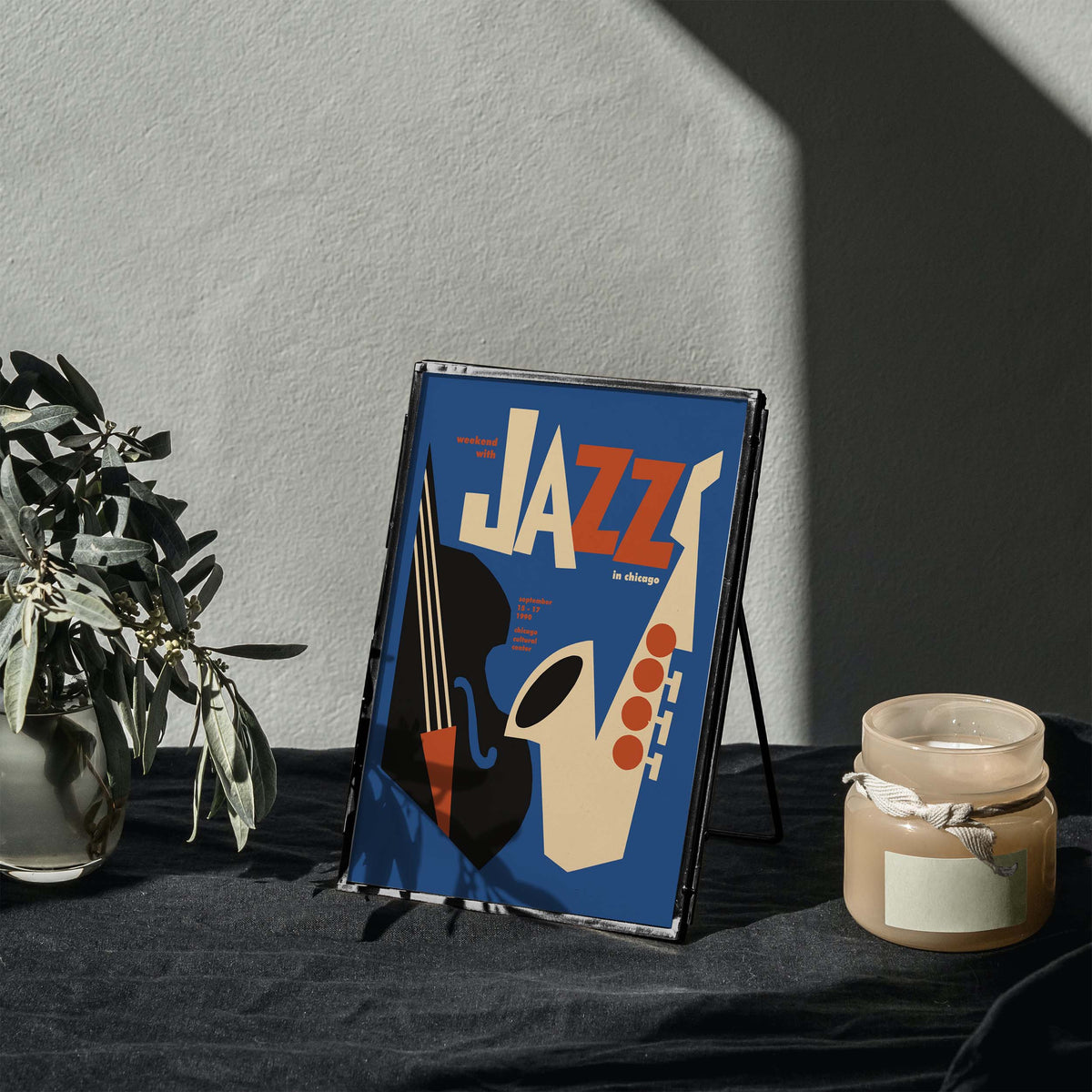 Jazz Weekend Chicago Print