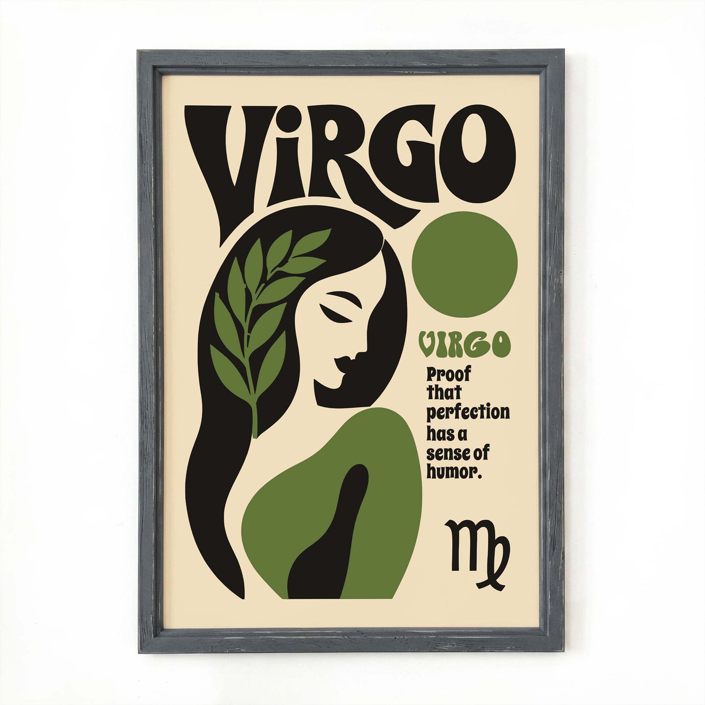 Virgo Zodiac Wall Art Print