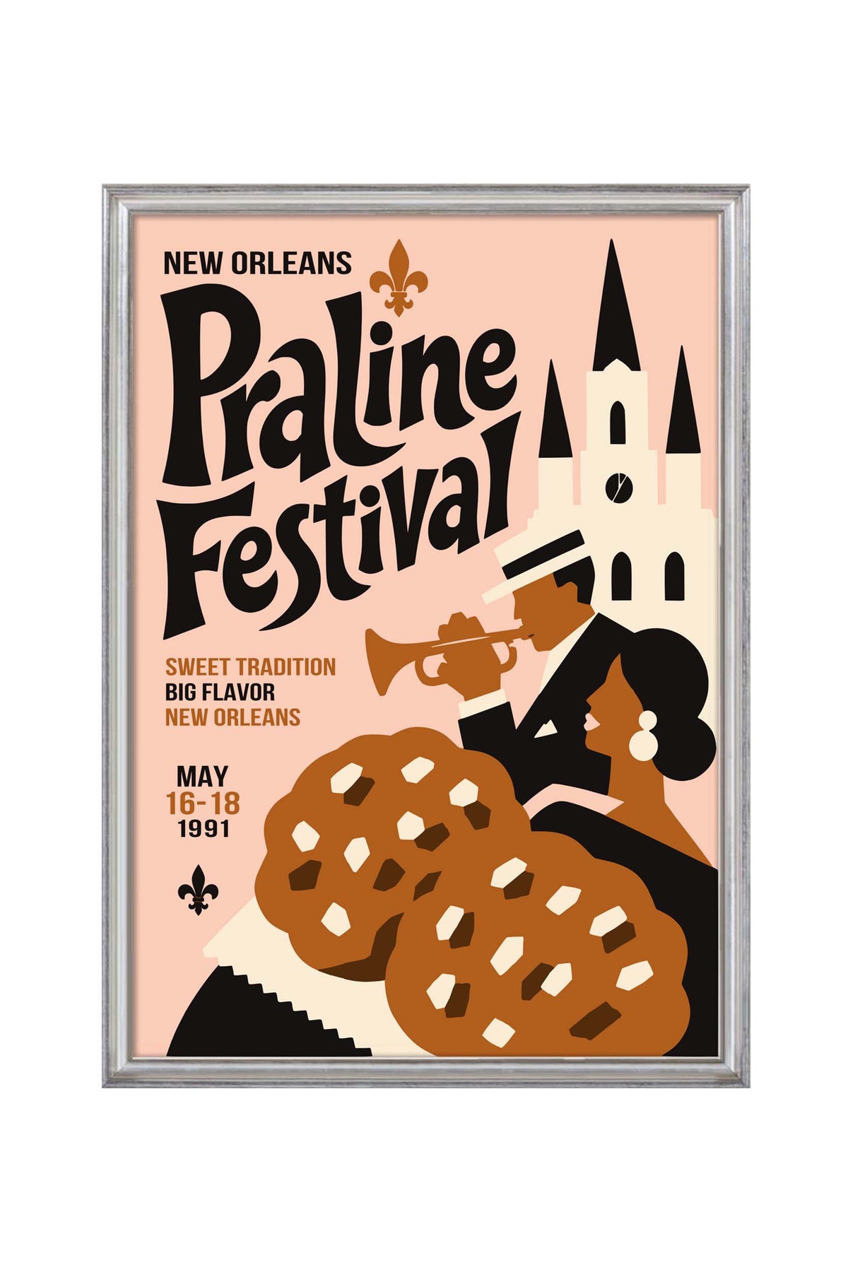 New Orleans Parade Festival Poster