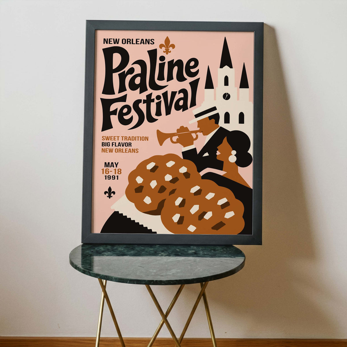 New Orleans Parade Festival Poster