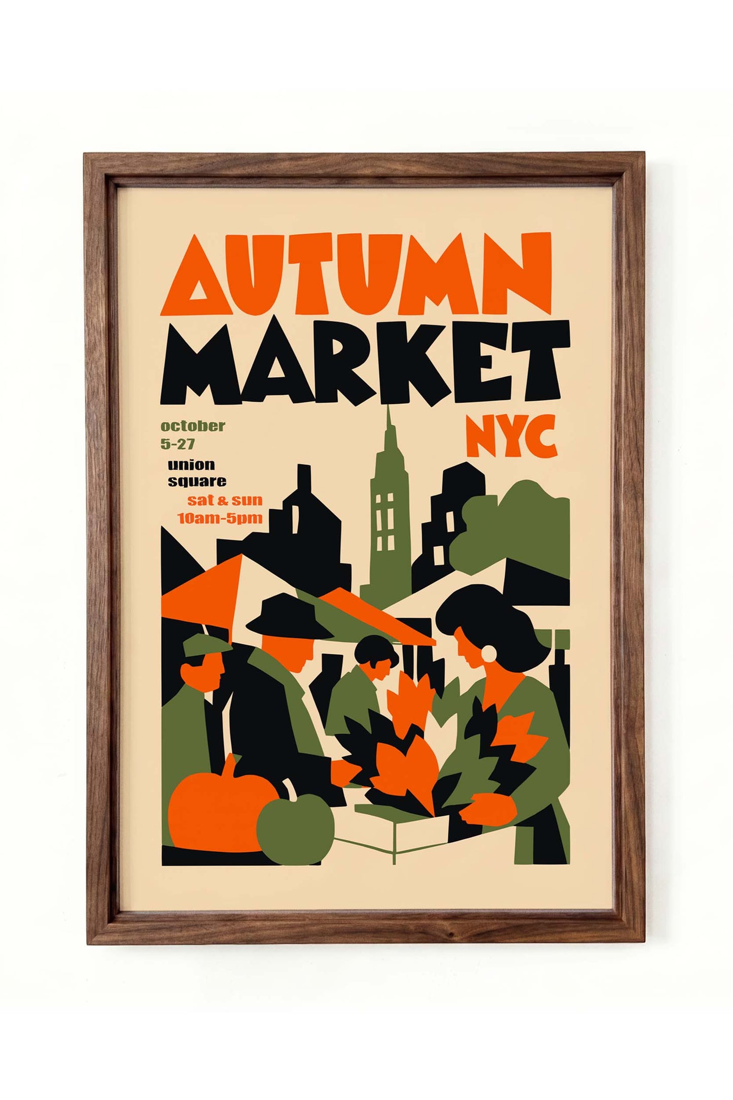 Autumn Market Poster