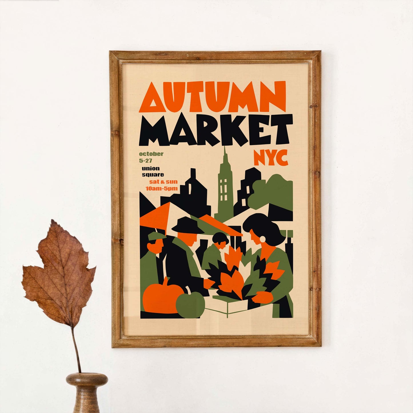 Autumn Market Poster