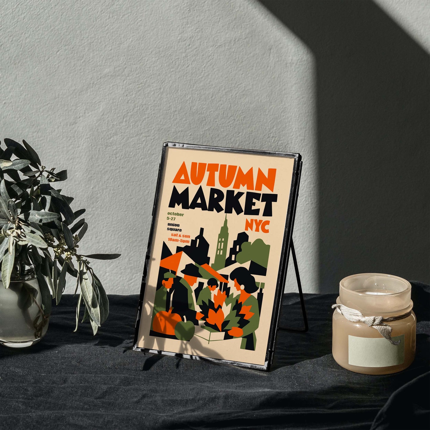 Autumn Market Poster