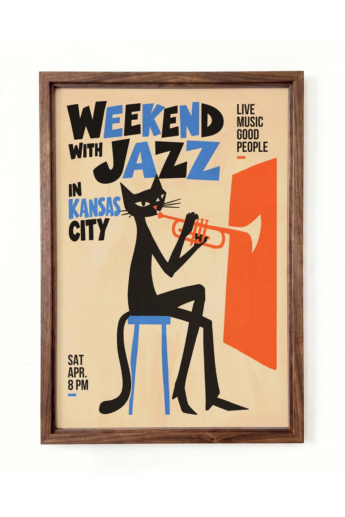 Weekend Jazz Kansas City Poster