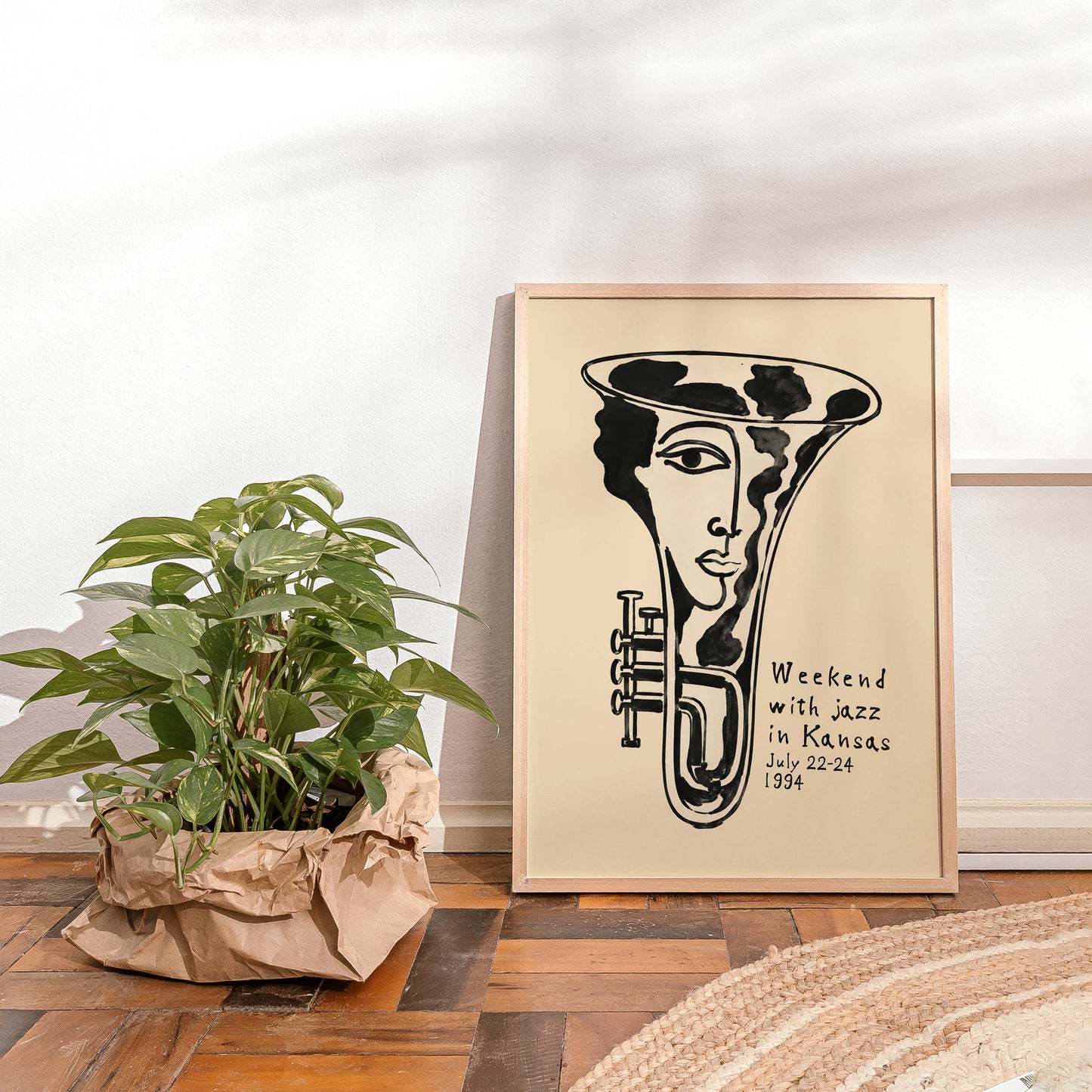 Kansas Jazz Weekend Poster For Music Room