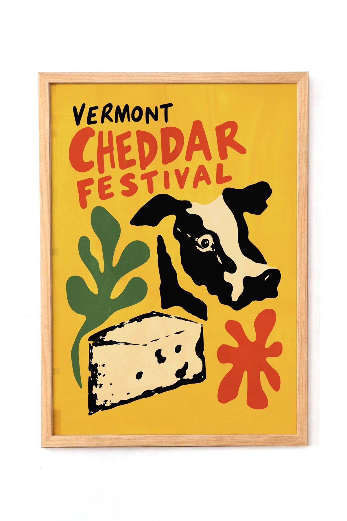Vermont Cheddar Festival Poster