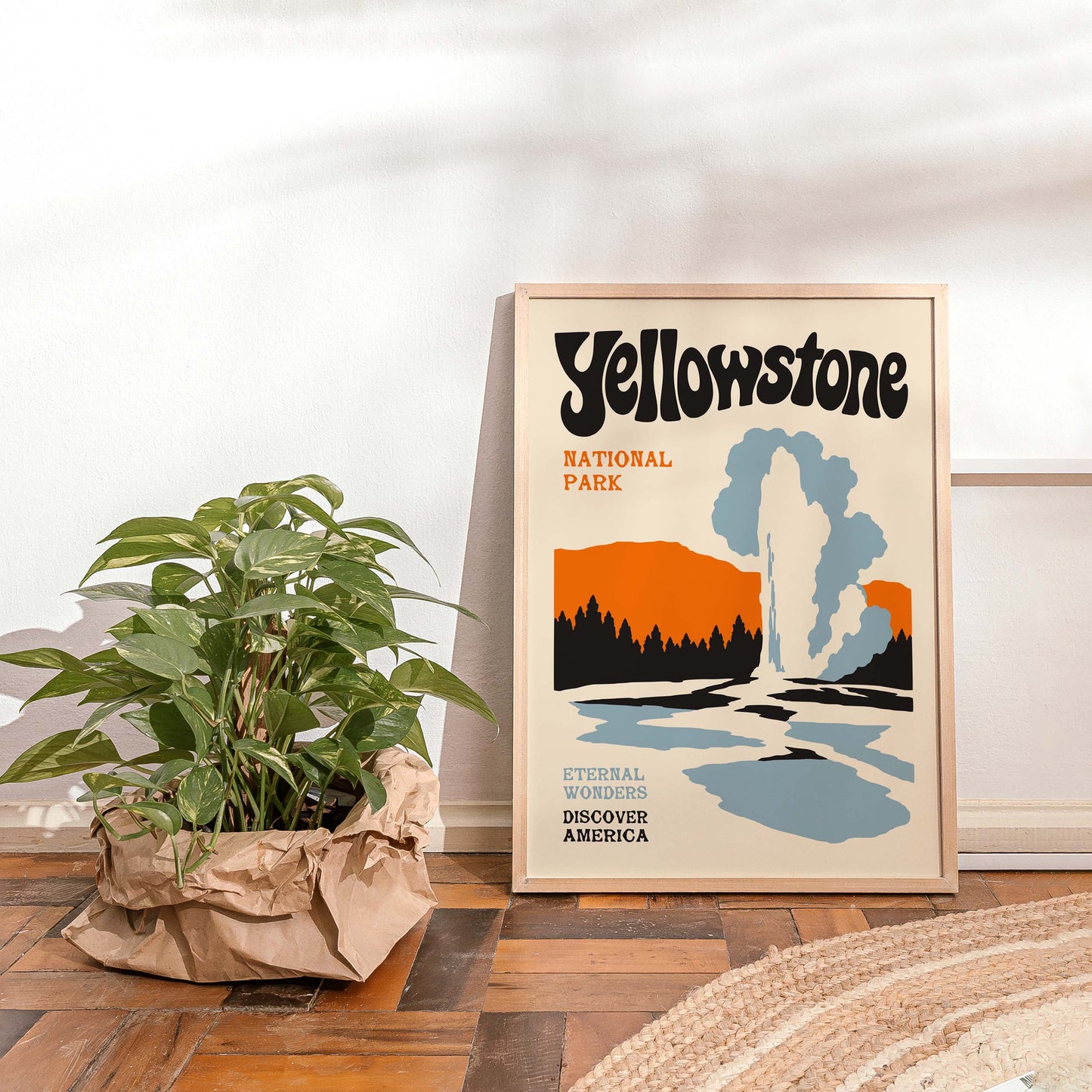 Yellowstone National Park Poster Print