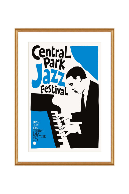 Central Park Jazz Festival Print