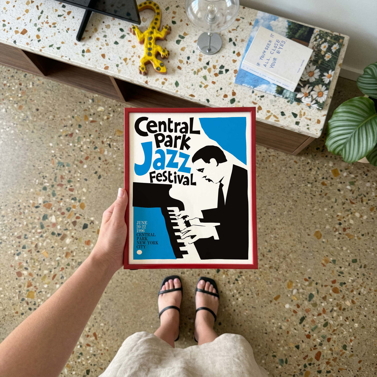 Central Park Jazz Festival Print