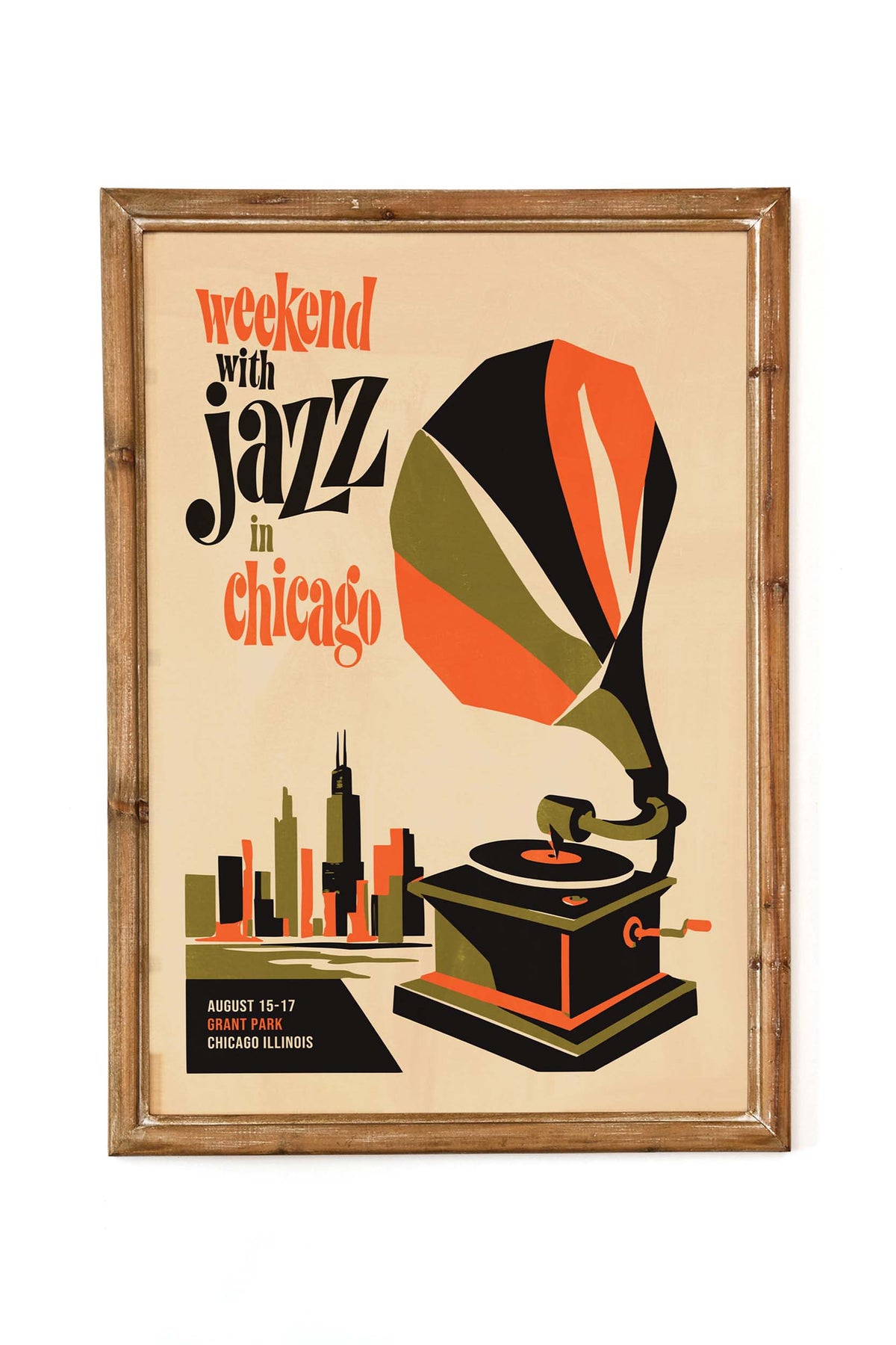 Chicago Jazz Weekend Print