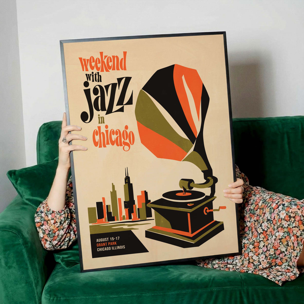 Chicago Jazz Weekend Print