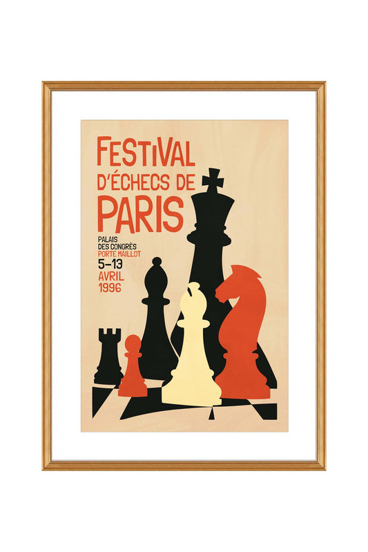 Paris Chess Festival Poster