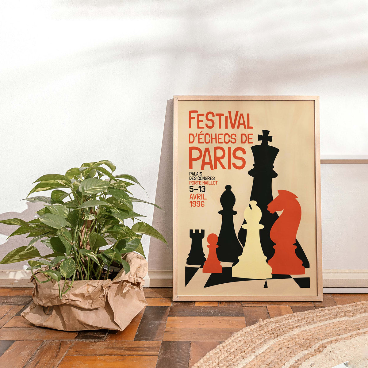 Paris Chess Festival Poster