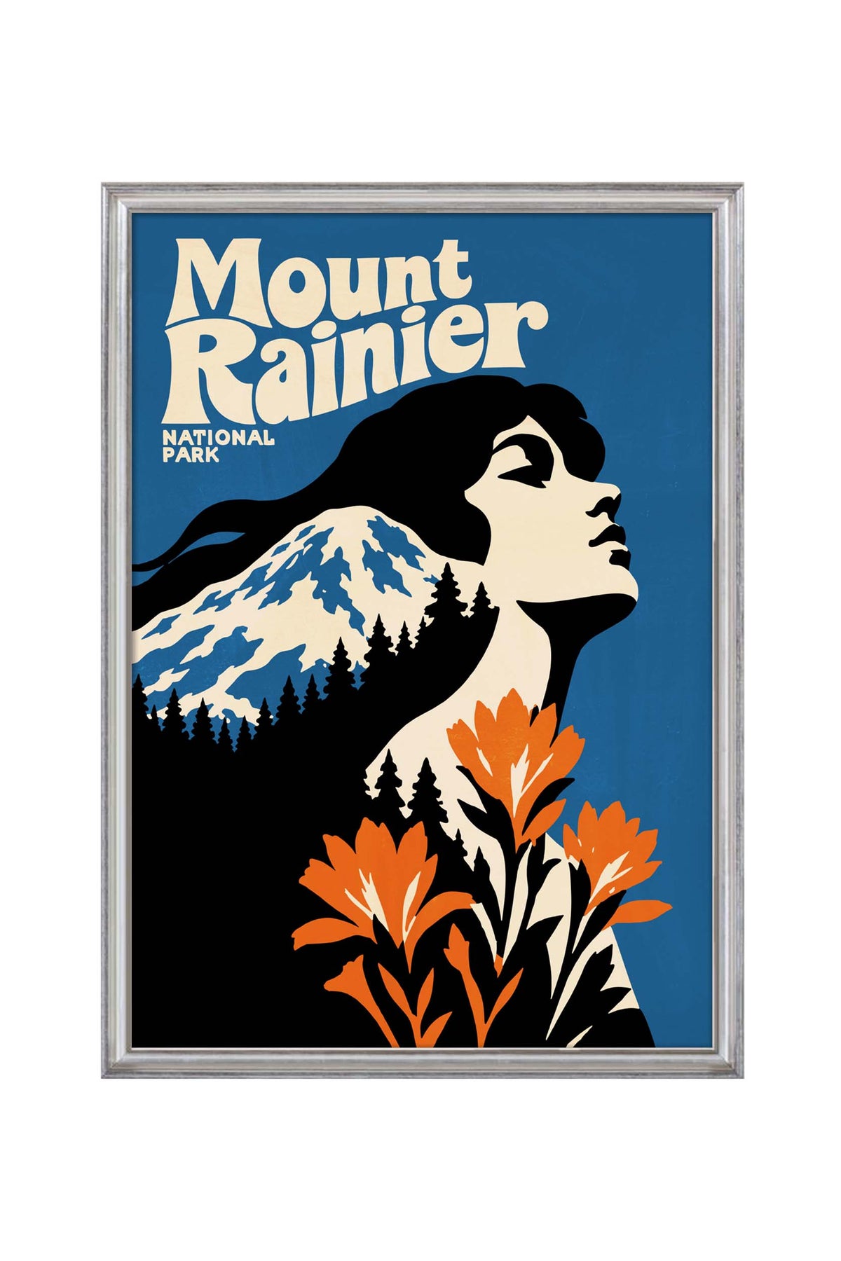 Mount Rainier National Park Print