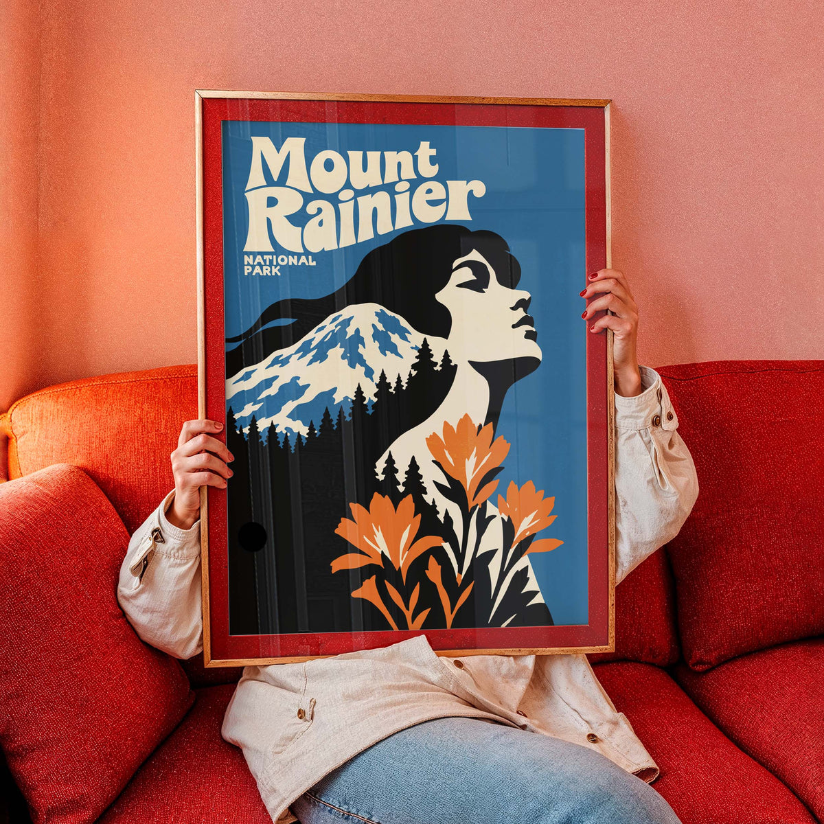 Mount Rainier National Park Print