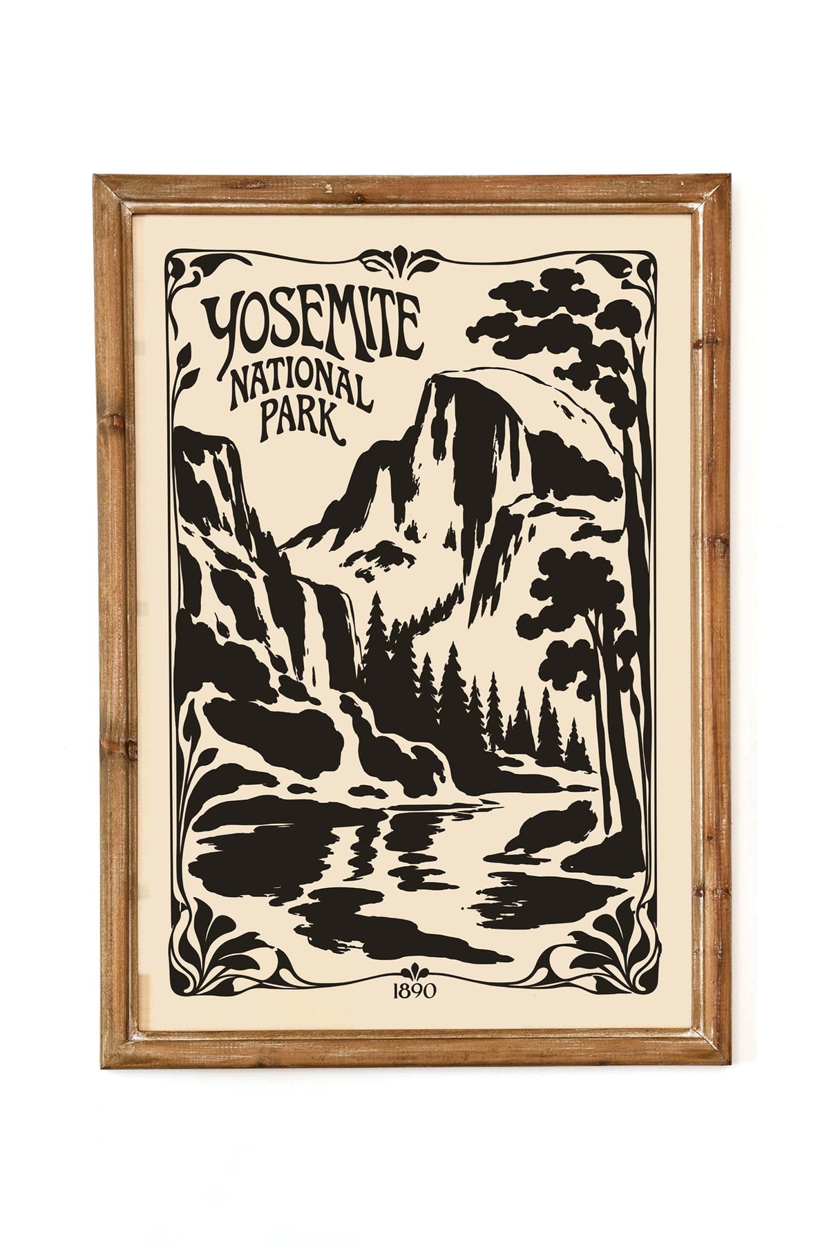 Yosemite National Park Landscape Wall Art Print