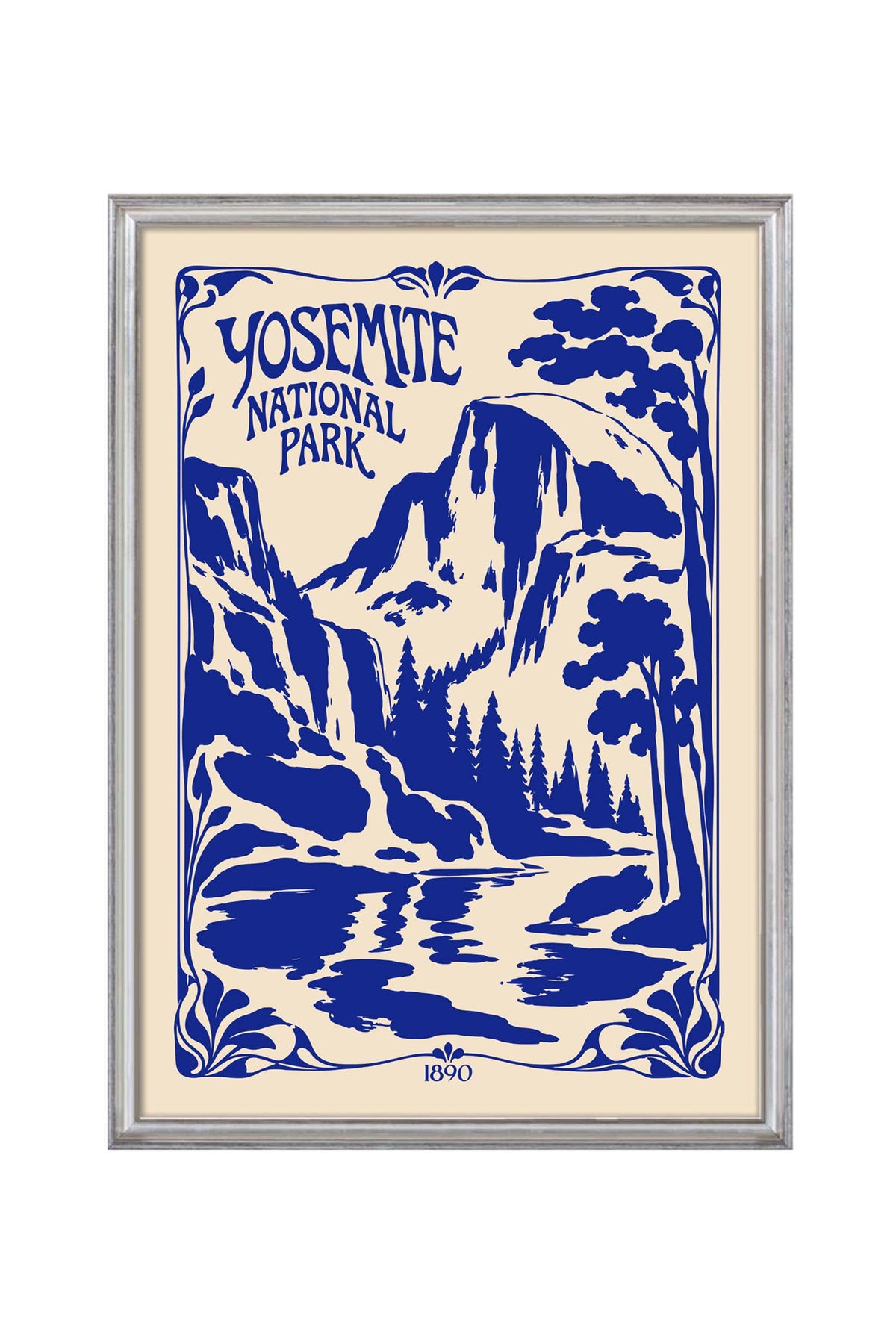 Yosemite National Park Landscape Poster Print