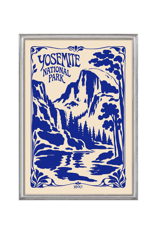 Yosemite National Park Landscape Poster Print
