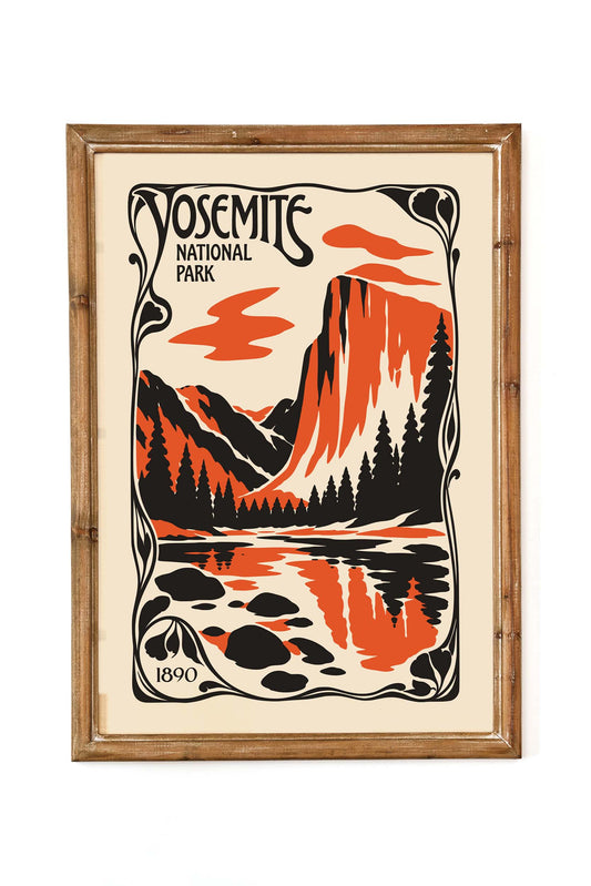 Yosemite National Park Landscape Wall Art
