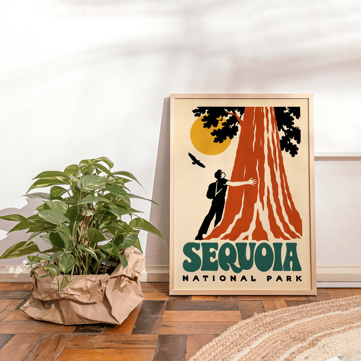 Sequoia National Park Giant Tree Print