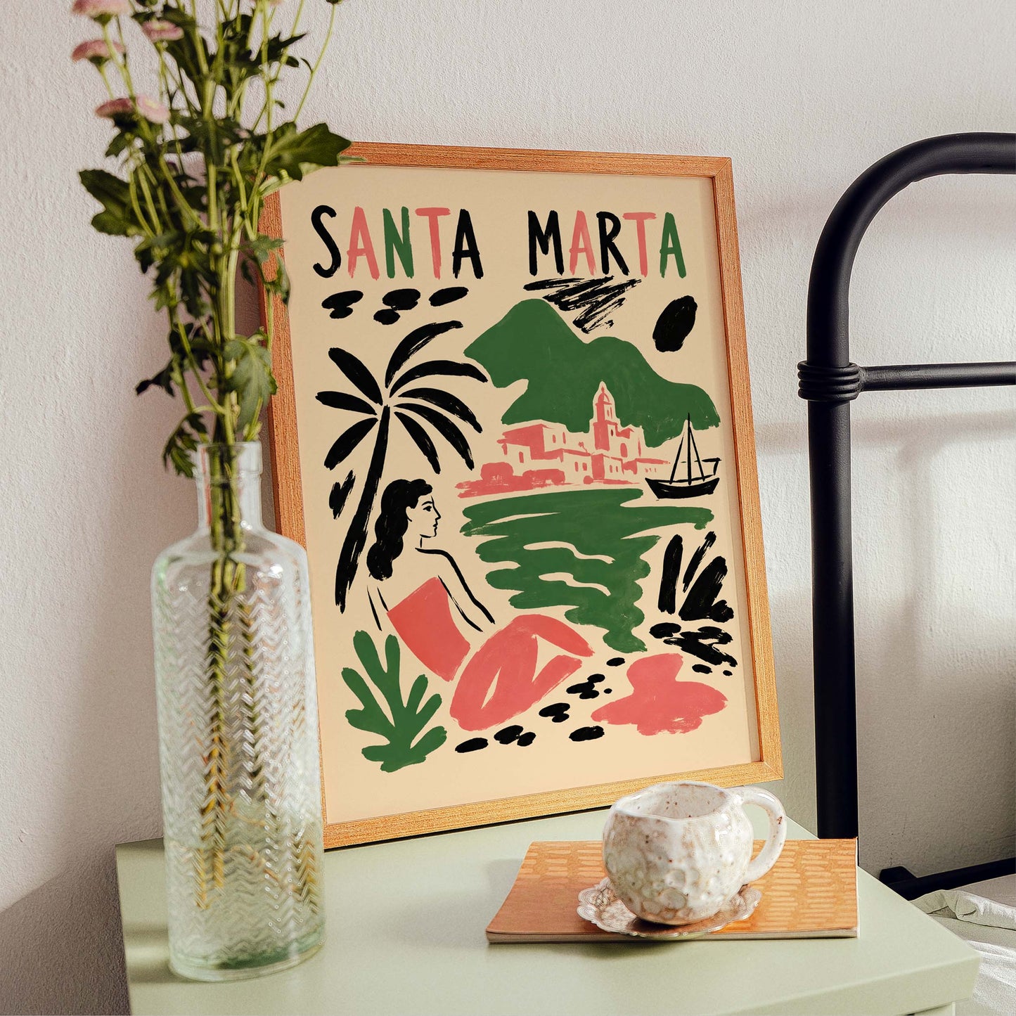 Santa Marta Coastal Poster