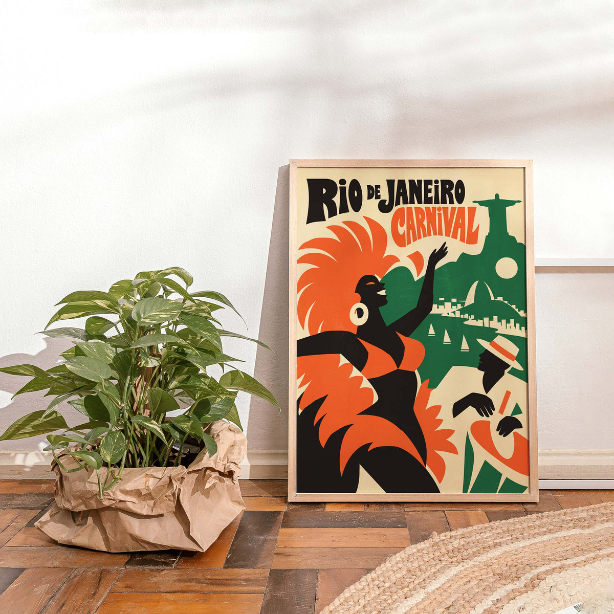 Rio Carnival Parade Poster