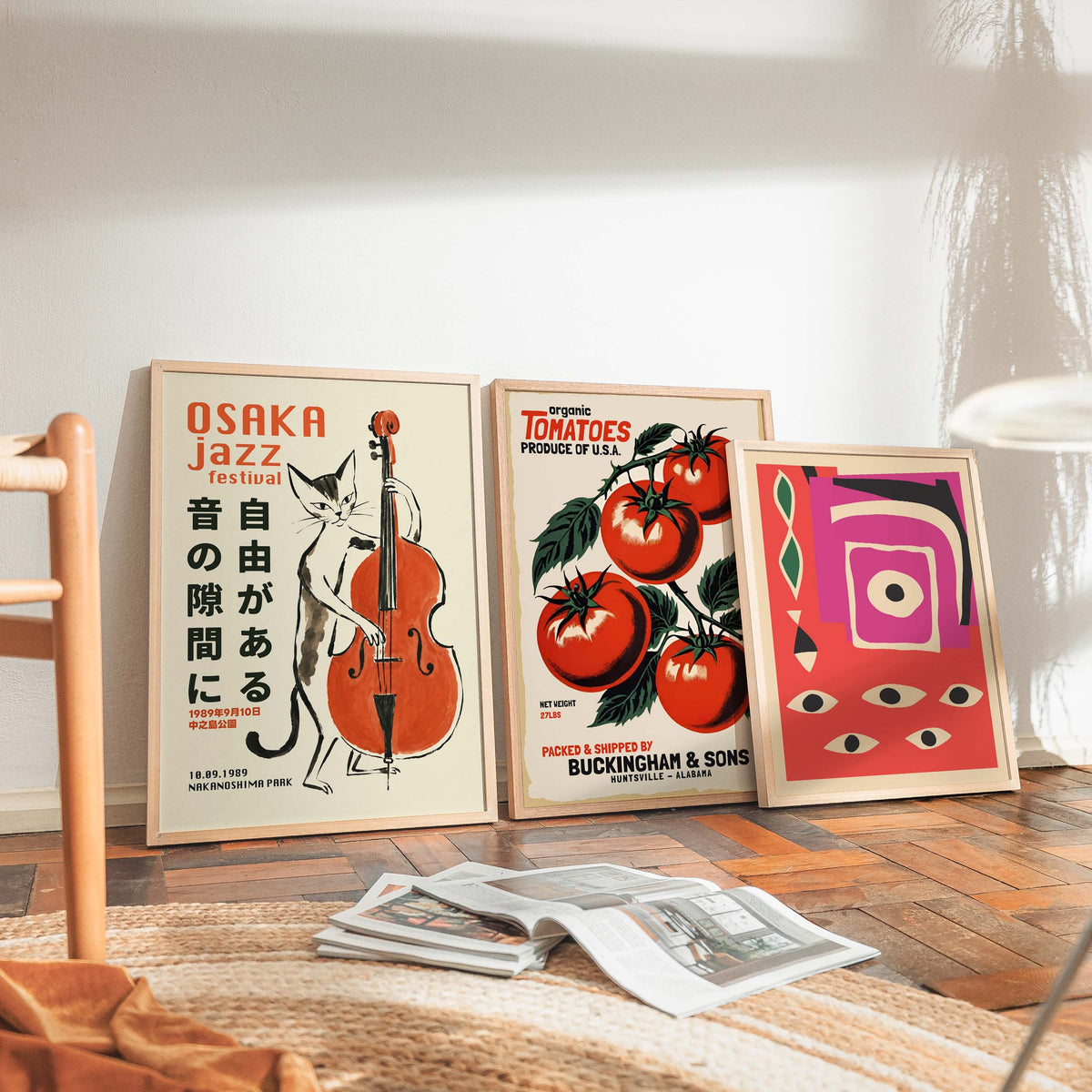Osaka Jazz Festival Poster Print