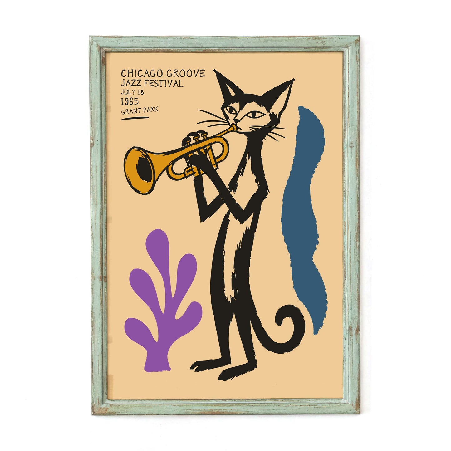 Chicago Groove Jazz Festival Poster