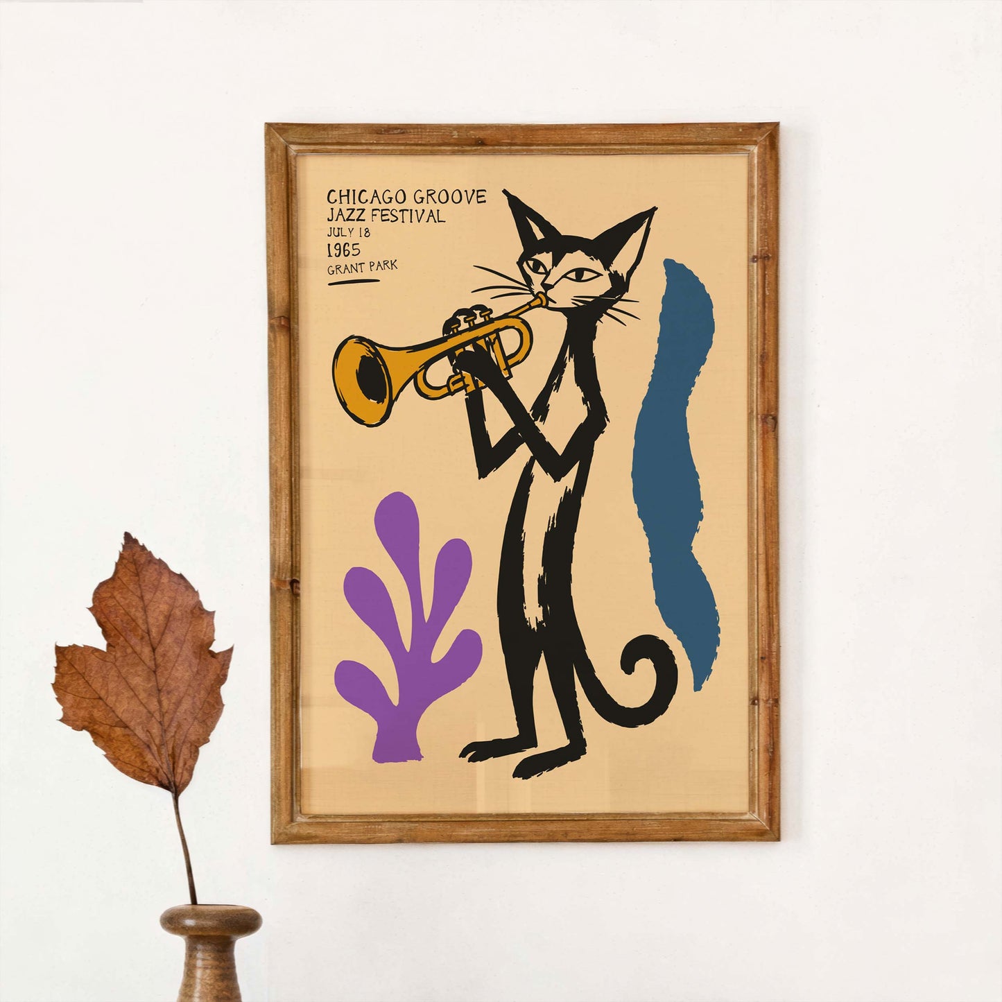Chicago Groove Jazz Festival Poster