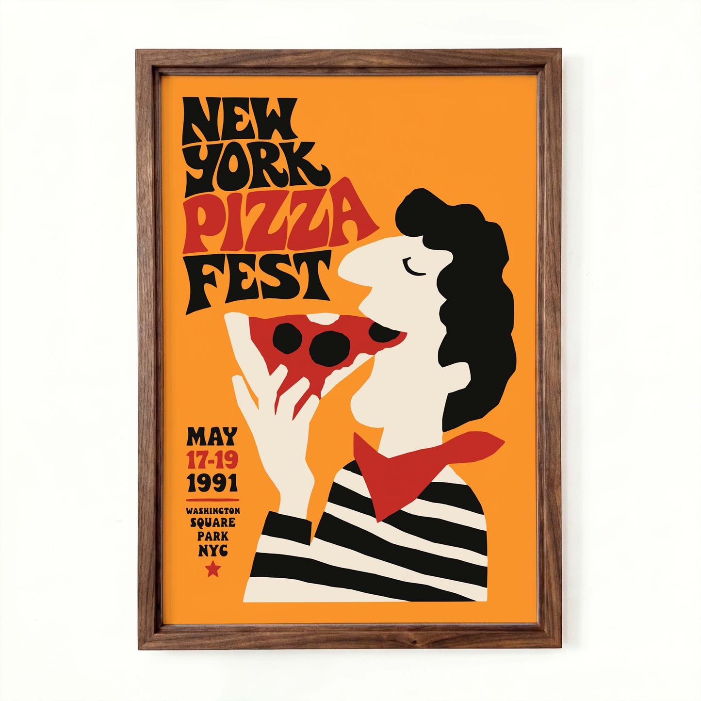 New York Pizza Festival Poster