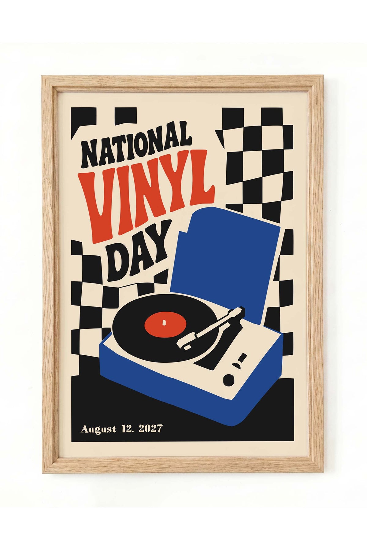 National Vinyl Day Record Print