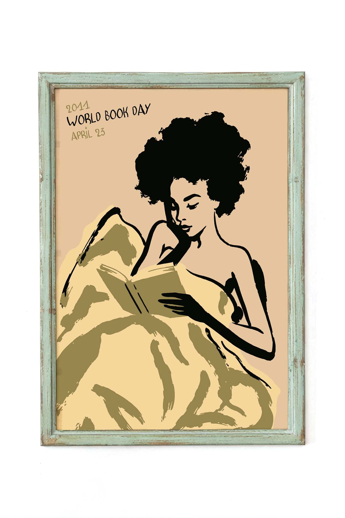 World Book Day Reading Print