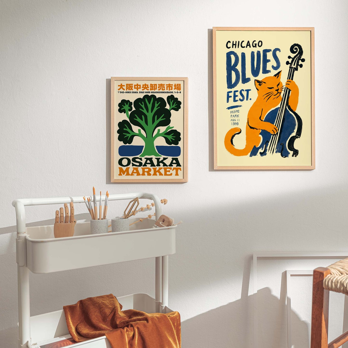 Chicago Blues Festival Poster